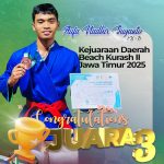 Juara 3 Beach Kurash II Jawa Timur